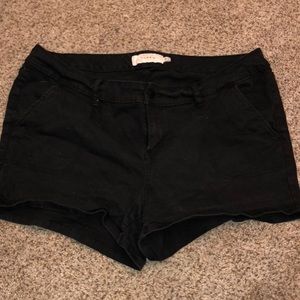 Torrid size 20 black denim shorts